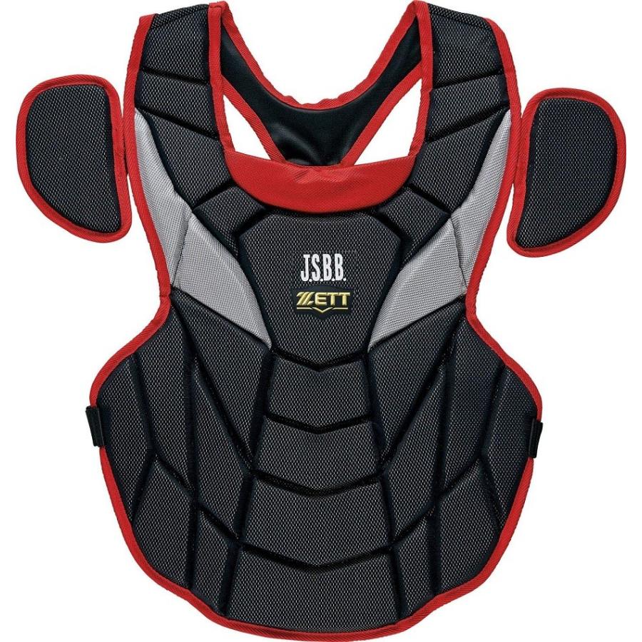 ZETT(ゼット)一般軟式 野球 キャッチャー 防具 ギア 4点セット BL3320