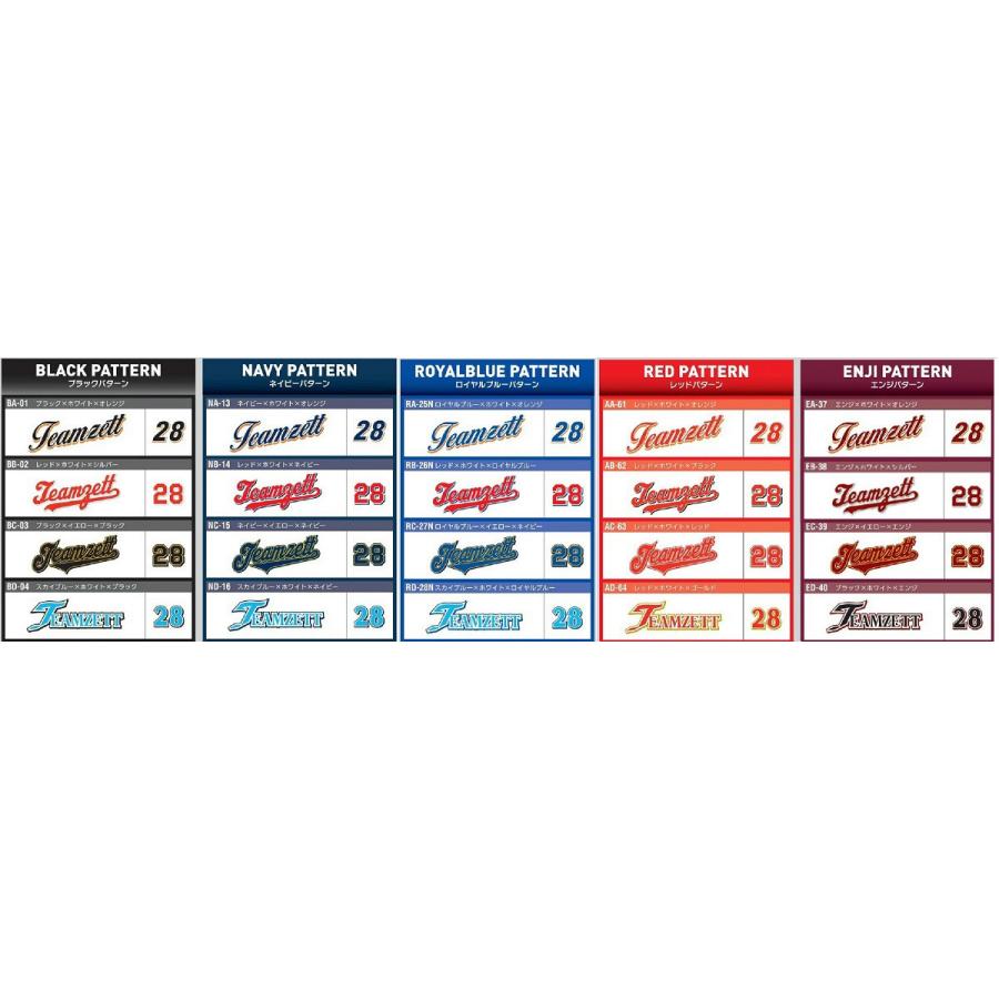 ZETTベースボールシャツBOT730A「ベースボールシャツにダイレクト昇華プリントマーク」全胸,胸番号,背番号付 | ゼット | 02