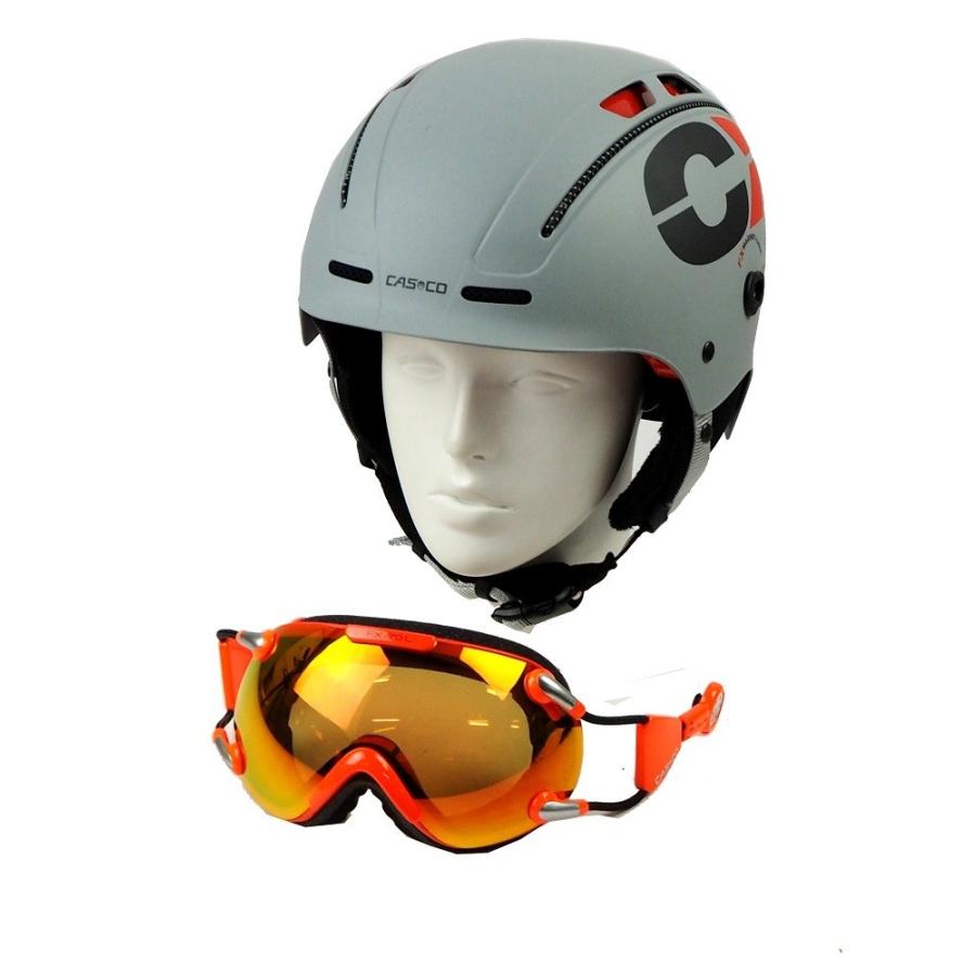 2018-2019 CASCO(カスコ)スキーヘルメット「CX-3 ICECUBE」グレー「FX