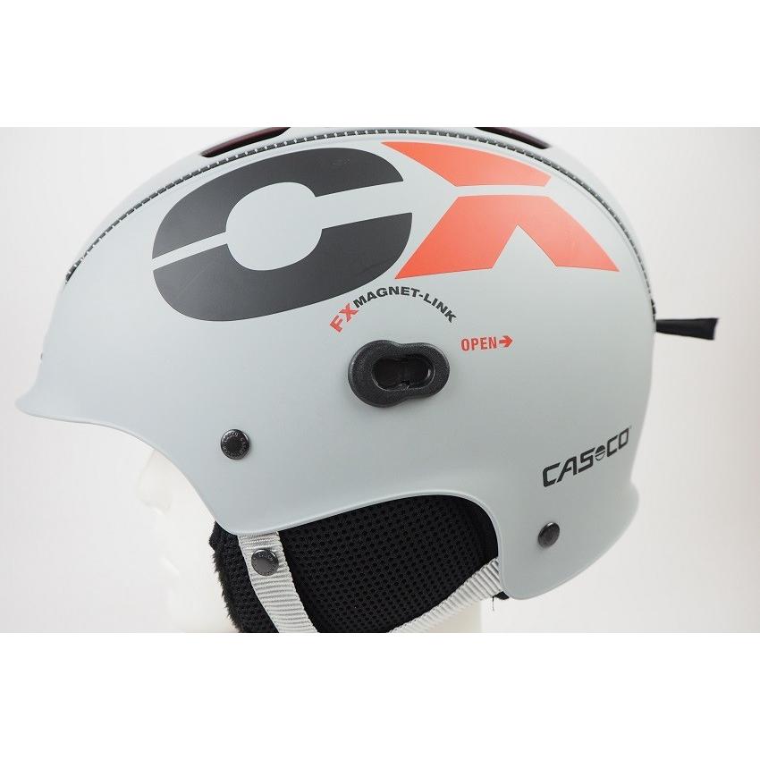 2018-2019 CASCO(カスコ)スキーヘルメット「CX-3 ICECUBE」グレー「FX