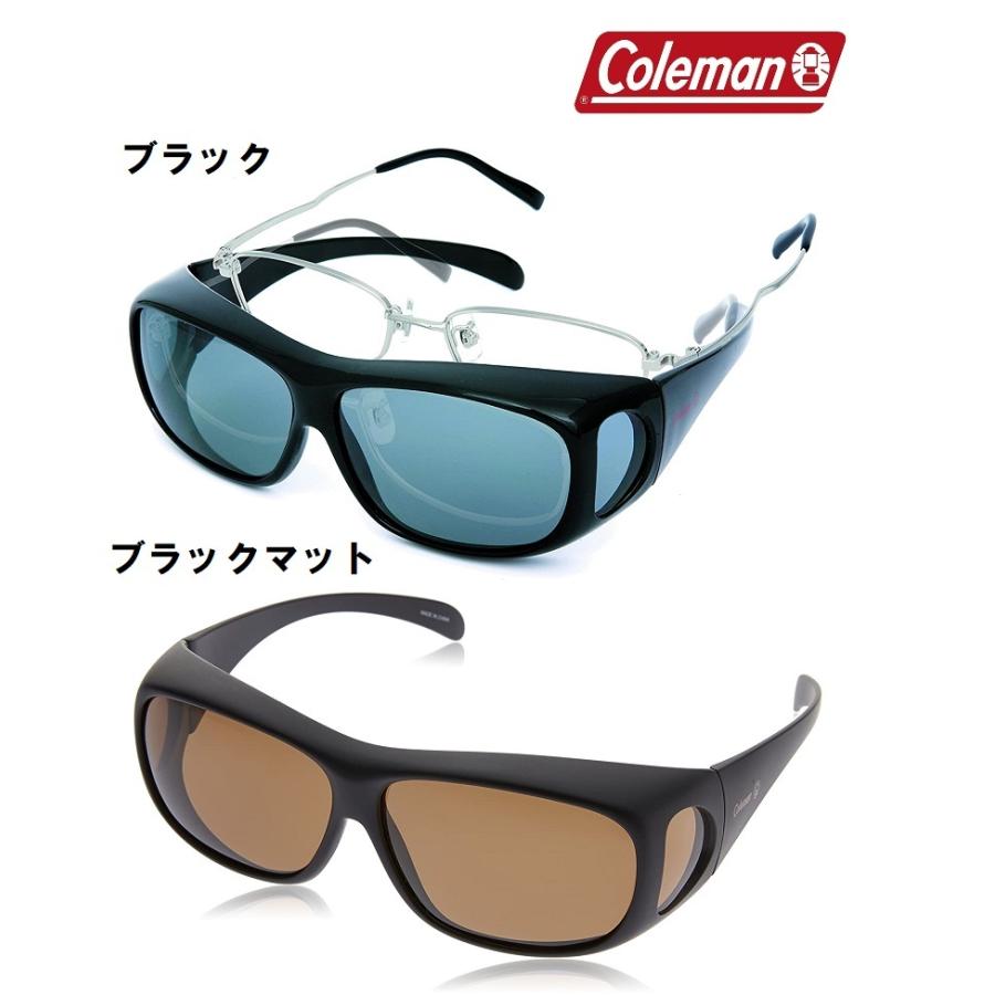 いいスタイル コールマン Coleman サングラス メガネの上から偏光サングラス オーバーグラス CO3012-1 オリジナルサングラスケース  ハード xn--diseosdelsur-dhb.com