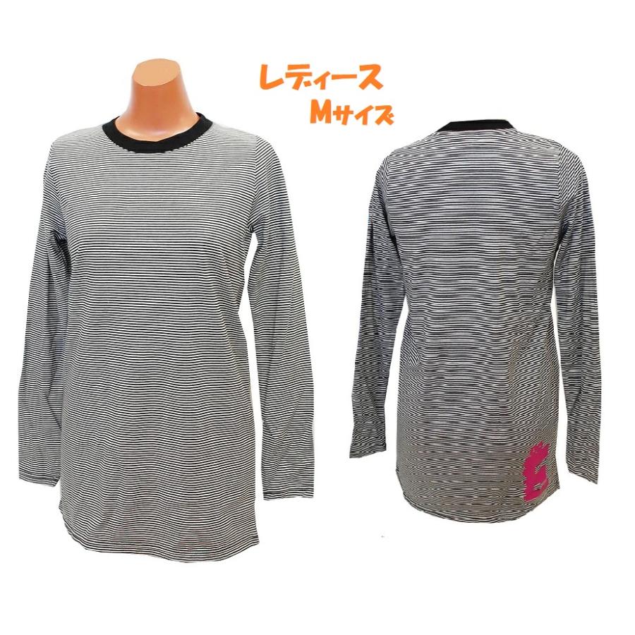 ≪ラスト1枚!! Mサイズ≫ エスティボ  ESTIVO スキー スノーボード 女性用「レディース ボーダーロング丈シャツ」EV-5609W | ESTIVO