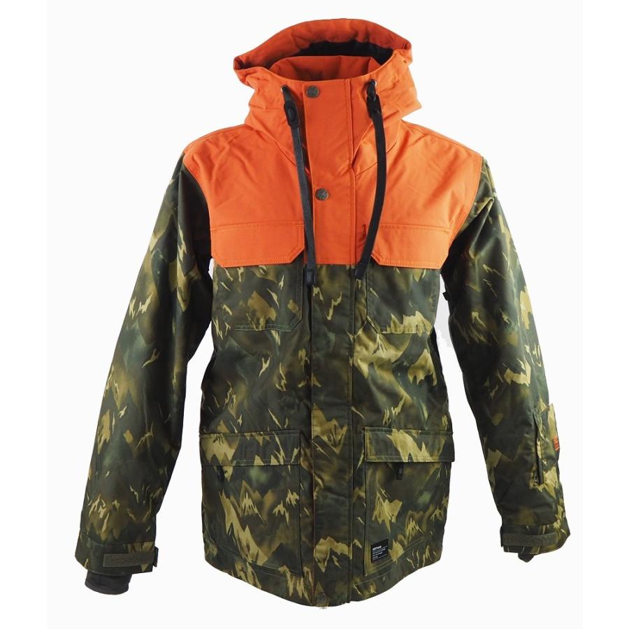 71%OFF!】 エスティボESTIVOスノーボードジャケット「MOUNTAIN CAMO