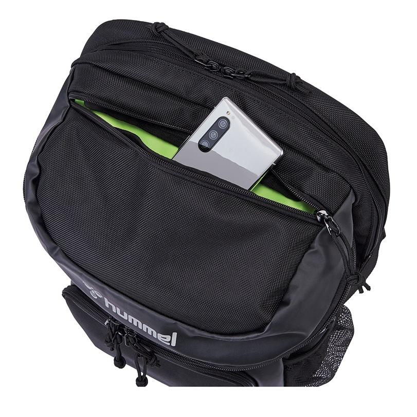 チームで５個からの価格、1〜４個も可(割増有)★ヒュンメルHummel・チーム名・エンブレム・個人名付き「チームバックパック」(35L)HFB6153 | hummel | 03