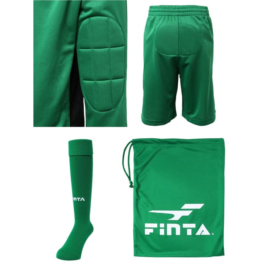 ★背番、胸番号加工付き★フィンタFINTAサッカー「ジュニアゴールキーパーウエアー4点セット」FT5985 |  | 04