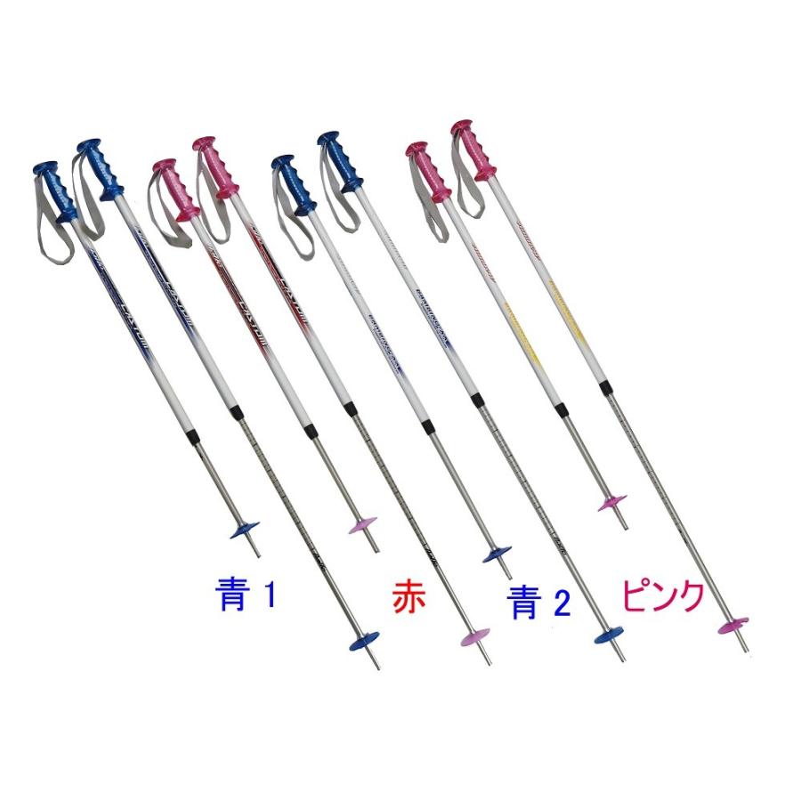 ジュニア子供用スキーストック 伸縮式ストック 75 105cm 80 110cm Jrsinsyuku Sportsshopファーストステーション 通販 Yahoo ショッピング