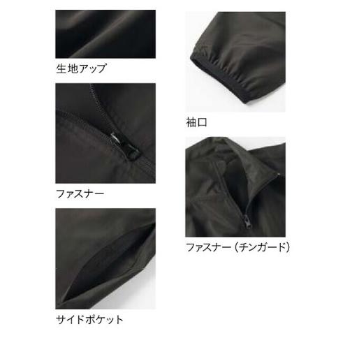 ≪前後マーク付き≫スタッフジャンパー≪wundouウンドウ≫「イベントジャケット」左胸、背中(バックプリント・無しも可）マーク付き（ P1200) | wundou | 02