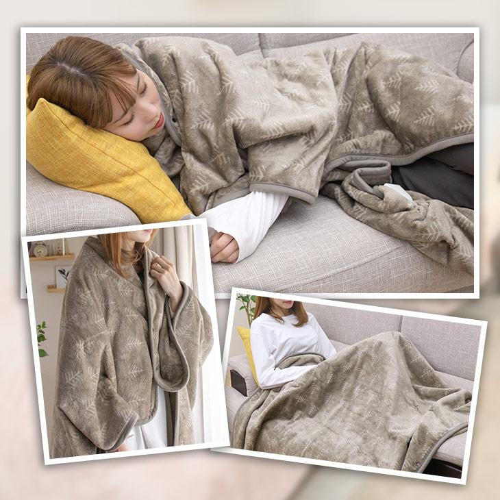 広電（KODEN） 丸洗いOK 電気ホットローブ 140×140cm 洗える 暖房器具