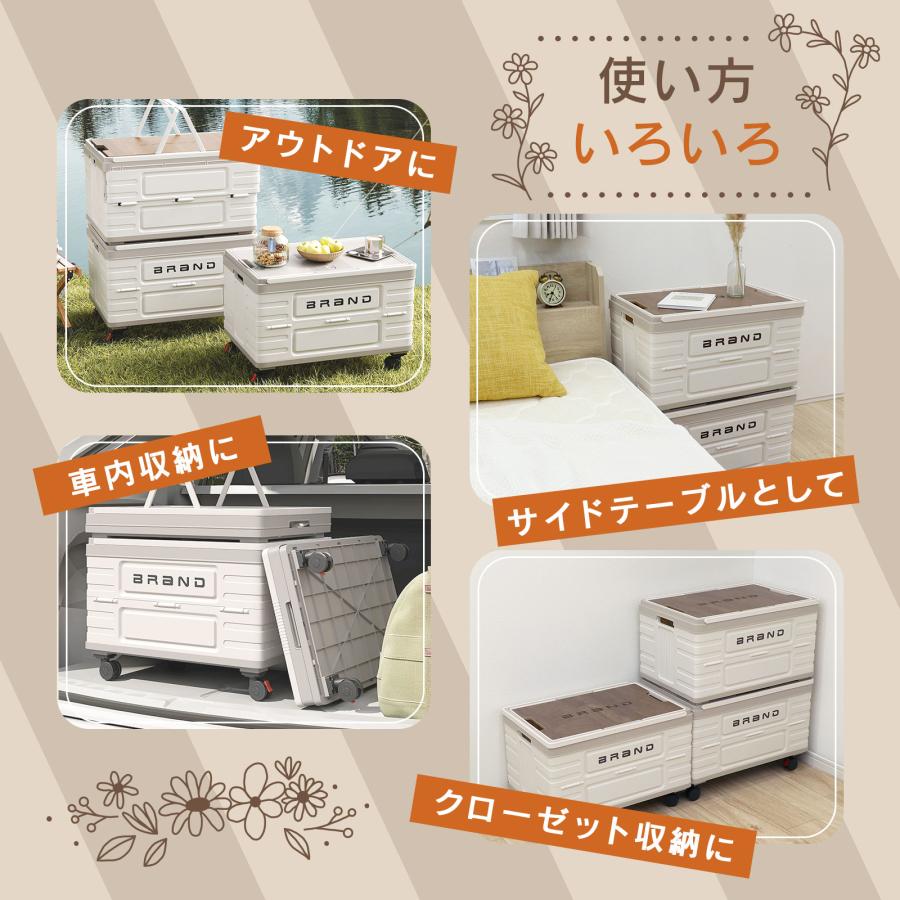 折りたたみコンテナ オリコン 蓋付き 5個セット 折りたたみコンテナボックス 大容量 オリコン 蓋つき ハンドル付き
