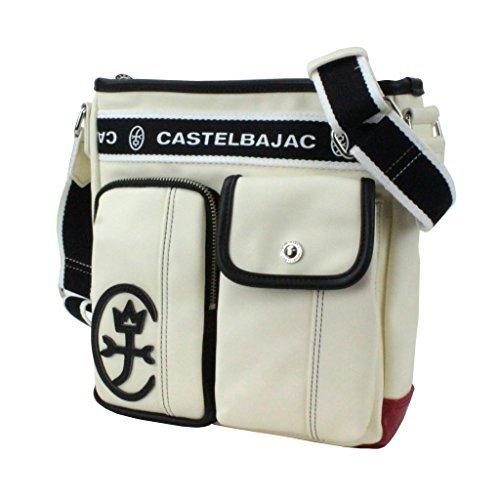 高知インター店 Castelbajac カステルバジャック Dominer ドミネ ショルダーバッグ ホワイト 新品即決 Lewisfamilyinsurance Com