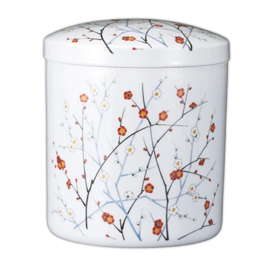 骨壺 サイズ 6寸 紅白梅（ネジ蓋）単品 葬儀 供養用品 供養 6寸骨壺 おしゃれ骨壺 日本製 納骨 葬儀 手元供養 骨壺大 自宅墓 就活 おしゃれ骨壺 骨壺入れ替え |  | 07