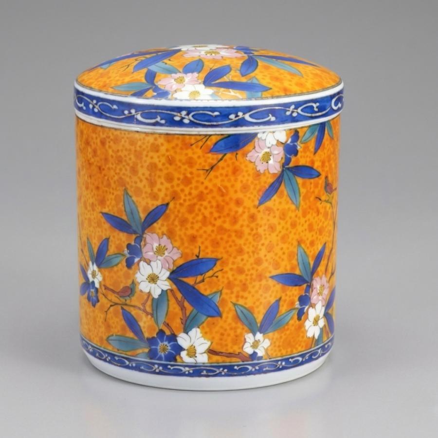 骨壺5寸 九谷風骨壺 ネジ蓋 モダン仏具 自宅墓 手元供養 おしゃれ骨壺 室内骨壺　 |  | 01