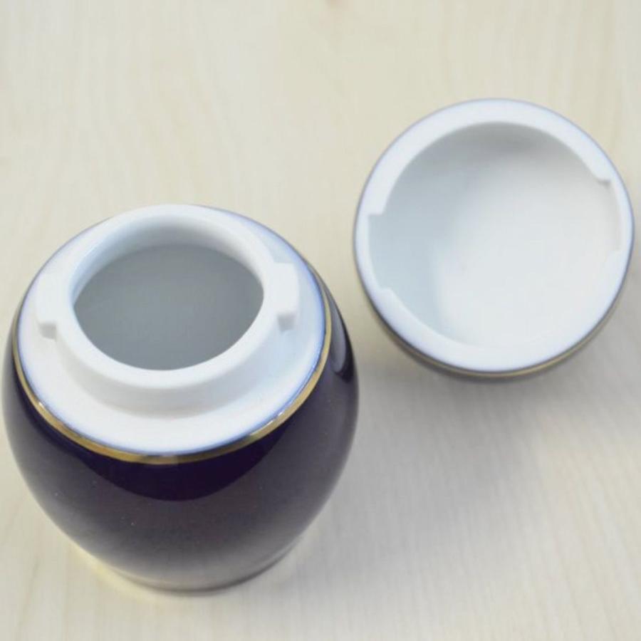 ミニ骨壺  手元供養 吉野桜 国産 香蘭社/宮内庁御用達 骨壺 自宅供養 葬儀遺骨保管 綺麗 おしゃれ モダン 分骨 |  | 04