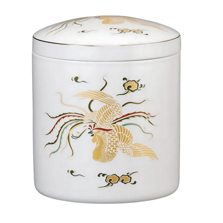 骨壺 サイズ 7寸 白磁鳳凰（ネジ蓋）単品 葬儀 供養用品 供養 7寸骨壺 おしゃれ骨壺 日本製 納骨 葬儀 手元供養 骨壺大 自宅墓 就活 おしゃれ骨壺 骨壺入れ替え |  | 08
