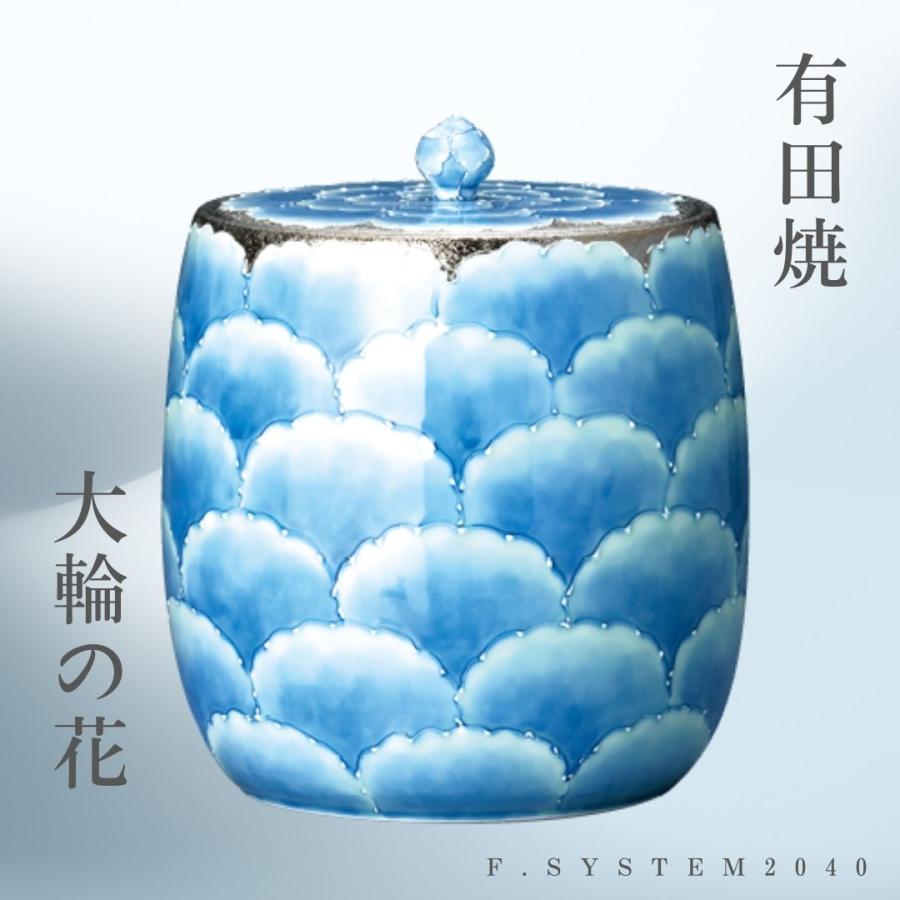 オリジナル骨壺　７寸 骨壷7寸-白並｜白いシンプルな骨壺