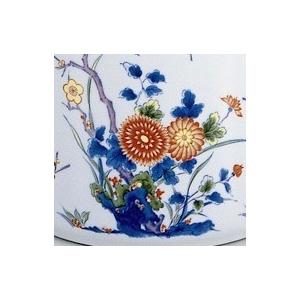 骨壺7寸 柿右衛門風骨壺 ネジ蓋 モダン仏具 自宅墓 手元供養 おしゃれ