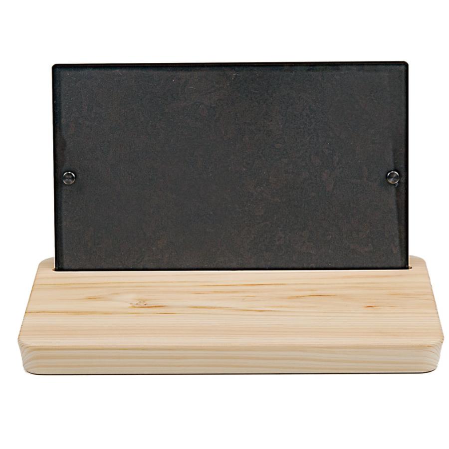 ミニ仏壇 ミニ仏具 フォトフレーム付き手元供養台 ピクスタル ブラック 斑紋黒染色 ステージ ミニ骨壺 |  | 01