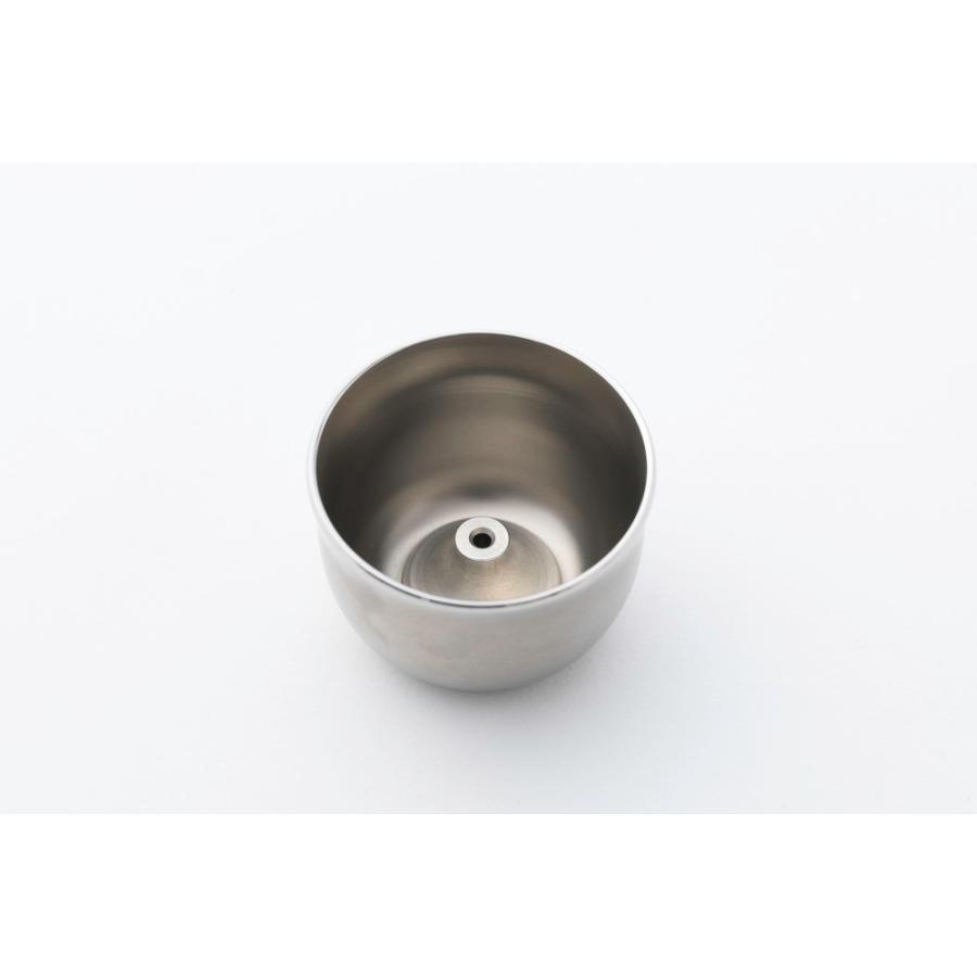 ポタリンpotterin おりん/シルバー コンパクトなオールインワン仏具 ポタリン -potterin- 3具足＋