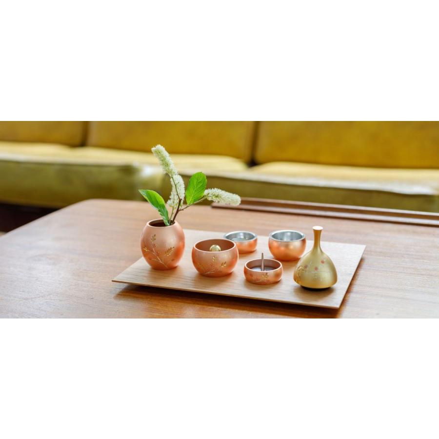 おりん  エコー りん 銀 蝶 送料無料 仏具  手元供養　分骨　ミニ骨壺 |  | 06