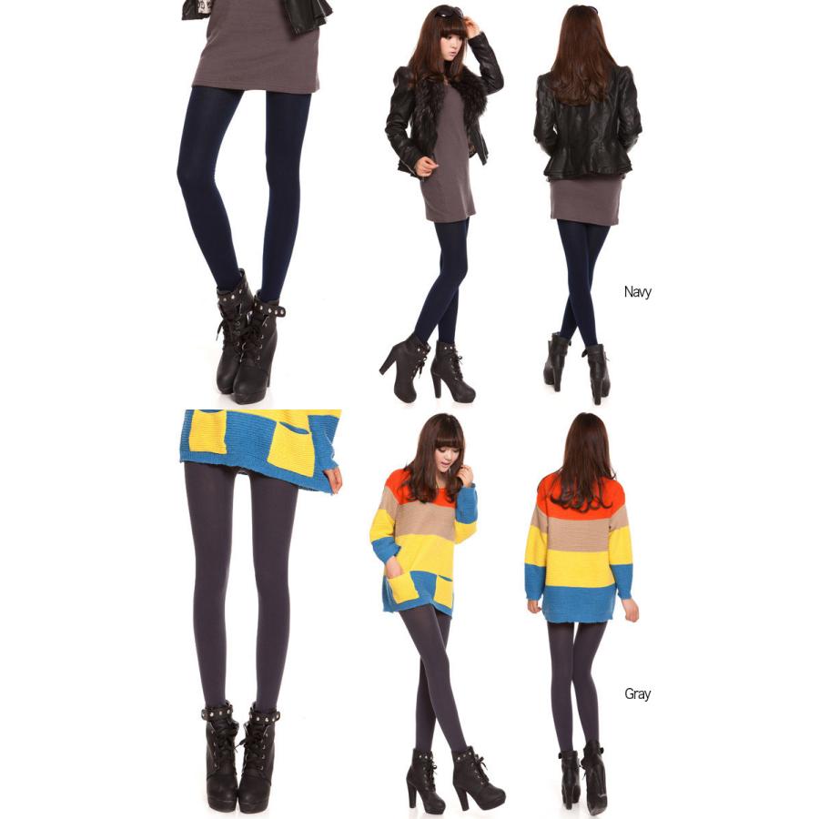 レギンス タイツ トレンカ レディース 美脚 カジュアルボア +2℃ 温かい 裏起毛 ヒートレギンス ヒート スリムダブルウォームレギンス スパッツ 裏ボア 防寒 冬 |  | 11