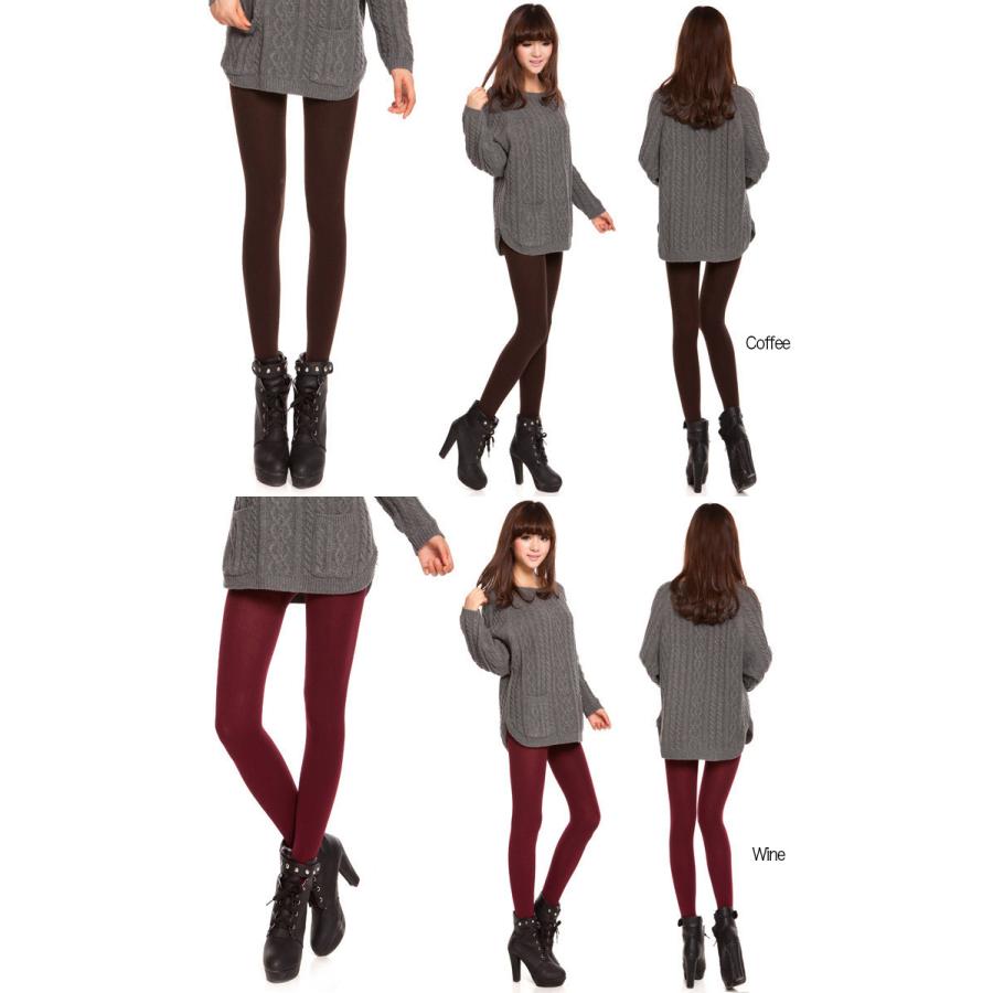 レギンス タイツ トレンカ レディース 美脚 カジュアルボア +2℃ 温かい 裏起毛 ヒートレギンス ヒート スリムダブルウォームレギンス スパッツ 裏ボア 防寒 冬 |  | 12