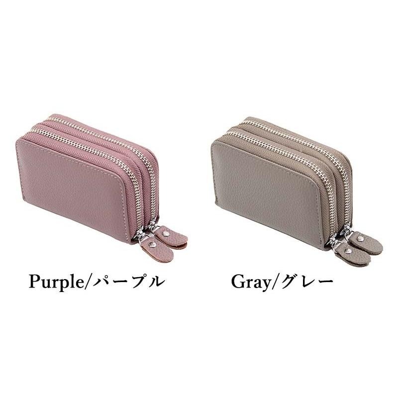 カードケース 大容量 レディース メンズ カード入れ 財布 牛革 レザー 小銭入れ 小物入れ ICカード 12枚収納 おしゃれ スキミング防止 |  | 07