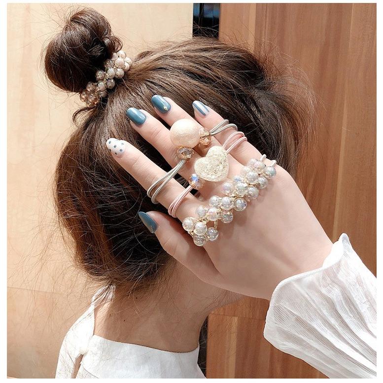 ヘアゴム ヘアアクセサリー 3点セット 髪留め おしゃれ ヘアアレンジ  