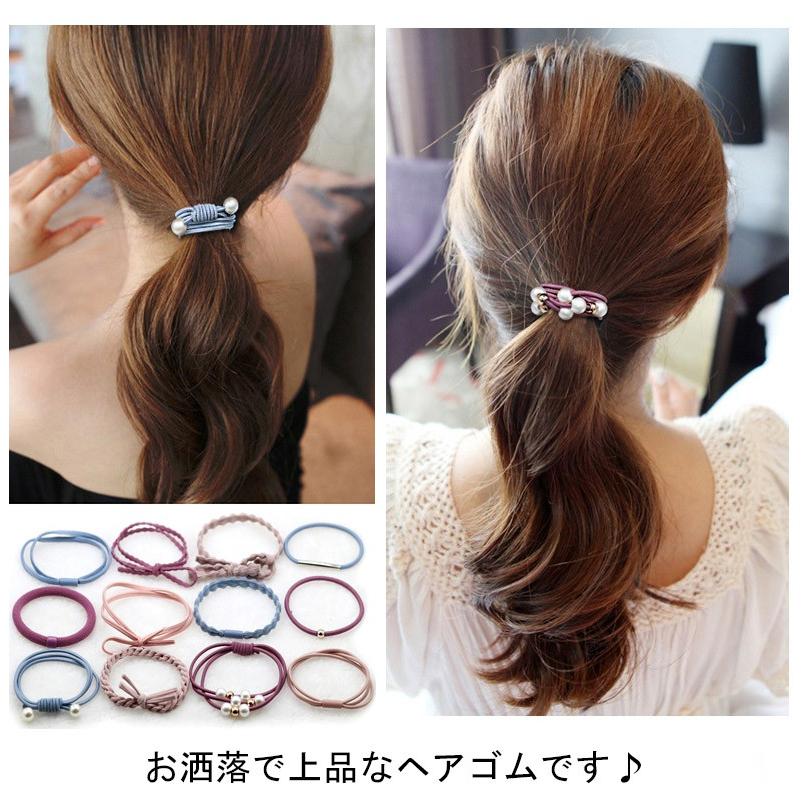 ヘアゴム 12点 セット ヘアアクセサリー 髪留め おしゃれ おとな シンプル 上品 かわいい 激安 ポイント消化 母の日 Had 01 07 エフティービープラス 通販 Yahoo ショッピング