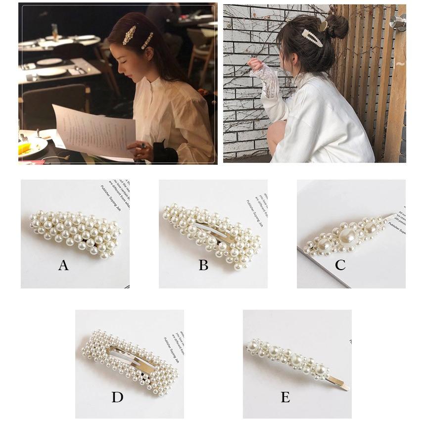 ヘアクリップ ヘアピン ヘアアクセサリー レディース パール