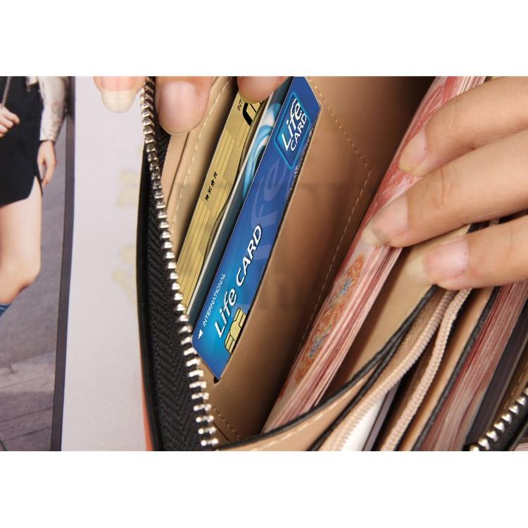 財布 ポーチ 長財布 Wallet お財布ポーチ 大容量 可愛い 厚み プレゼント ギフト ウォレット かわいい 大人 カード入れ 小銭入れ 海外旅行 送料無料 LP-006 |  | 03