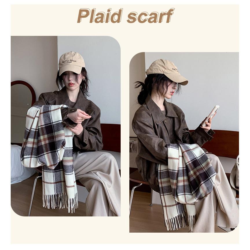 ストール マフラー 大判 レディース ブランケット 秋冬 カシミア風