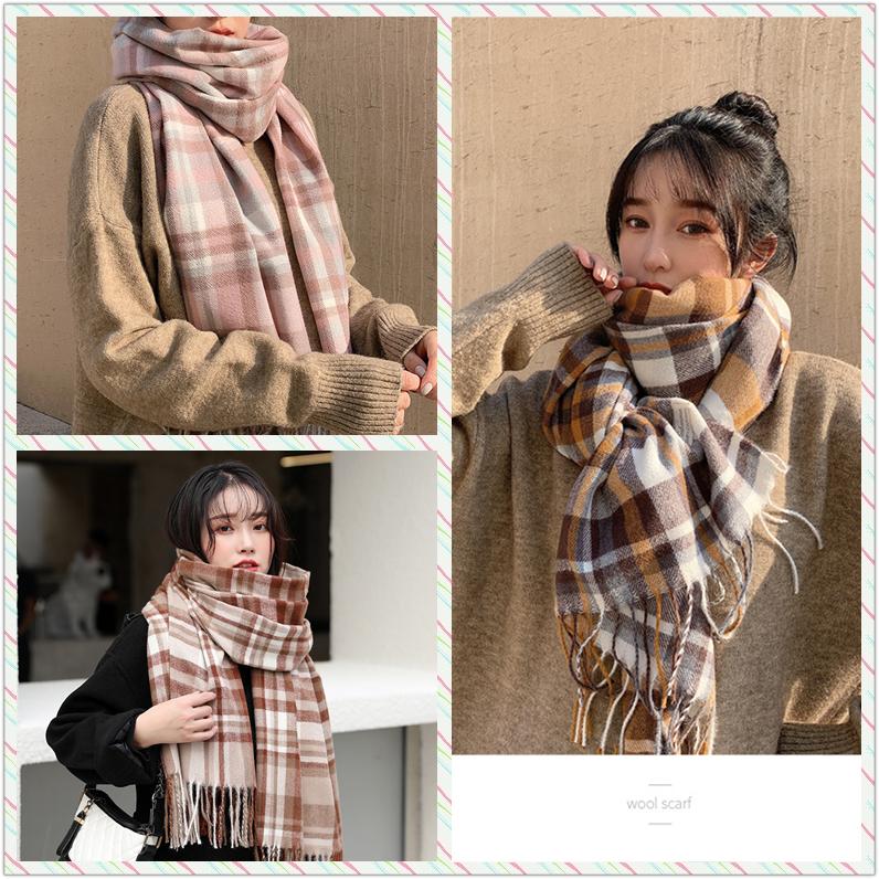 ストール マフラー 大判 レディース ブランケット 秋冬 カシミア風