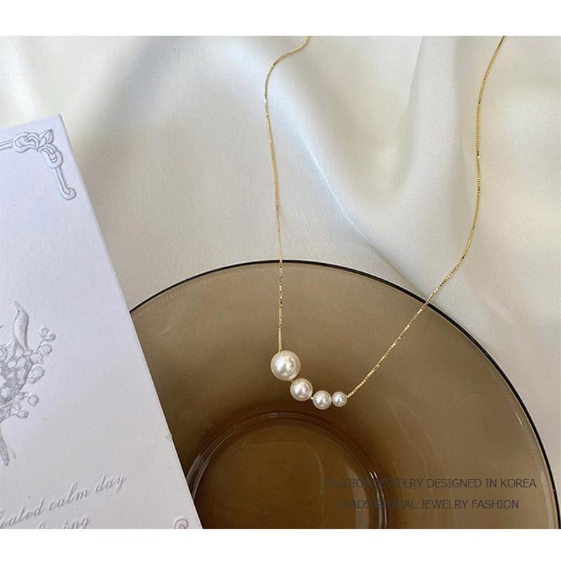 パールネックレス 18金 仕上げ 4連パール レディース アレルギー対応 アクセサリー ジュエリー 上品 大人 可愛い ポイント消化 爆買 |  | 02