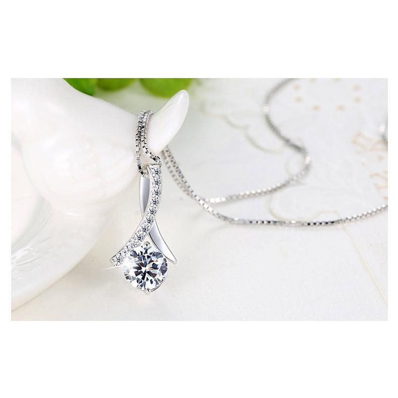 ネックレス レディース リボン ニッケルフリー CZダイヤ アレルギー対応 アクセサリー ジュエリー 上品 大人 可愛い 母の日 クリスマス ポイント消化 爆買 |  | 04