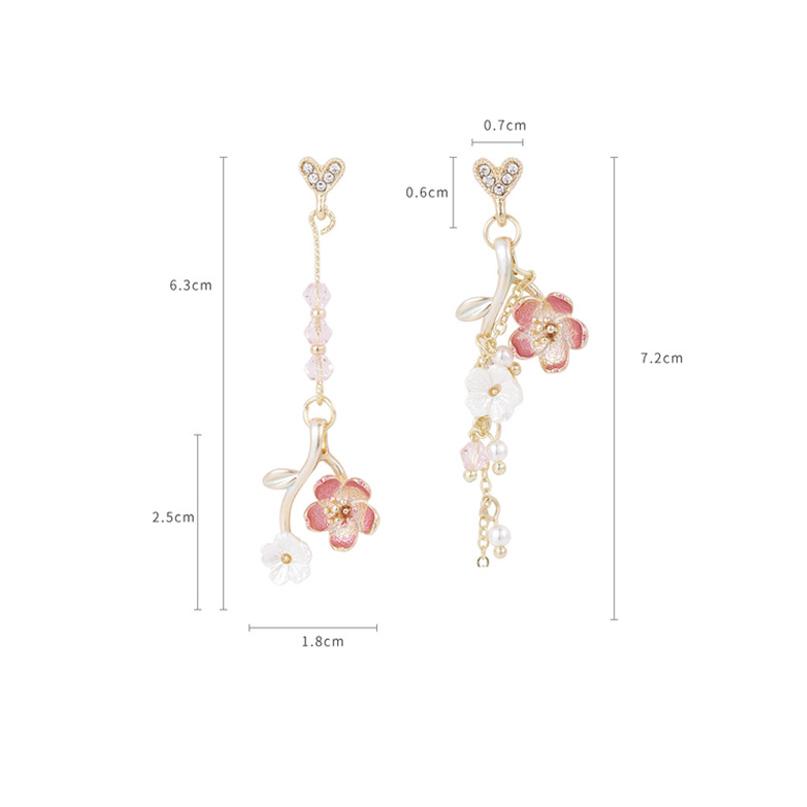 ピアス レディース 揺れる アレルギー対応 アシンメトリー お花 ロングピアス ポイント消化 誕生日 母の日 プレゼント 爆買 |  | 04