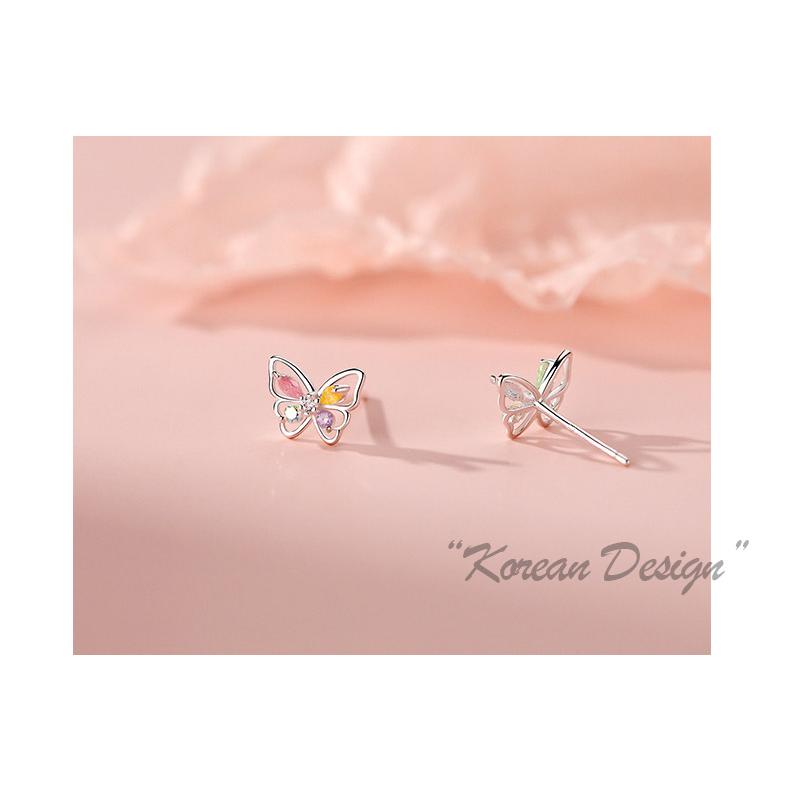 ピアス アレルギー対応 レディース 蝶々 バタフライ 韓国ファッション キラキラ おしゃれ アクセサリー ポイント消化 誕生日 母の日 プレゼント |  | 04