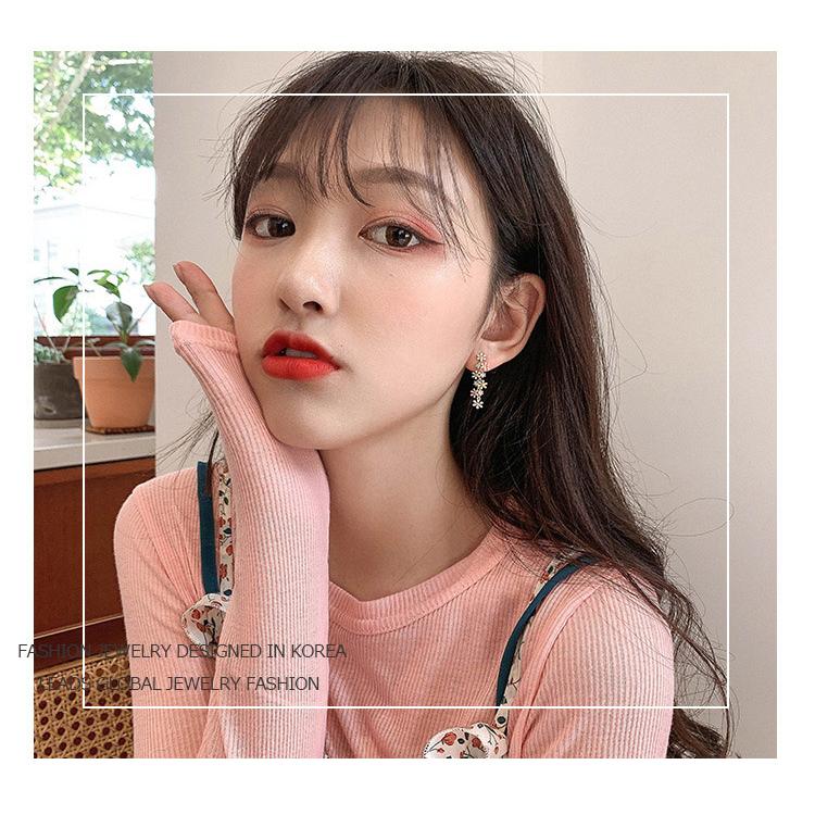 ピアス アレルギー対応 レディース フラワーガーデン クラリス ロングピアス カラフル 韓国ファッション キラキラ おしゃれ ポイント消化 誕生日 母の日 |  | 05