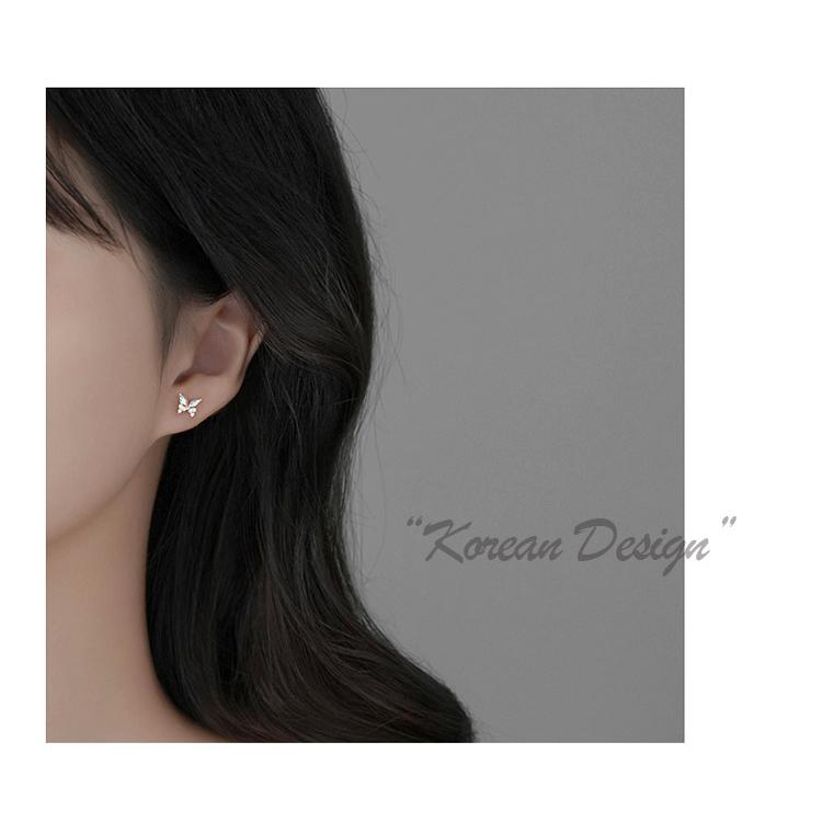 ピアス アレルギー対応 レディース 蝶々 バタフライ 韓国ファッション キラキラ おしゃれ ポイント消化 誕生日 母の日 プレゼント |  | 05