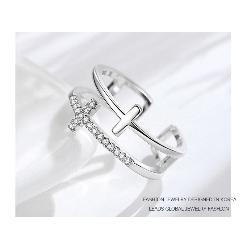 指輪 レディース リング C型リング CZダイヤ 金属アレルギー対応 K18コーティング ダブルリング アクセサリー 誕生日 プレゼント |  | 11