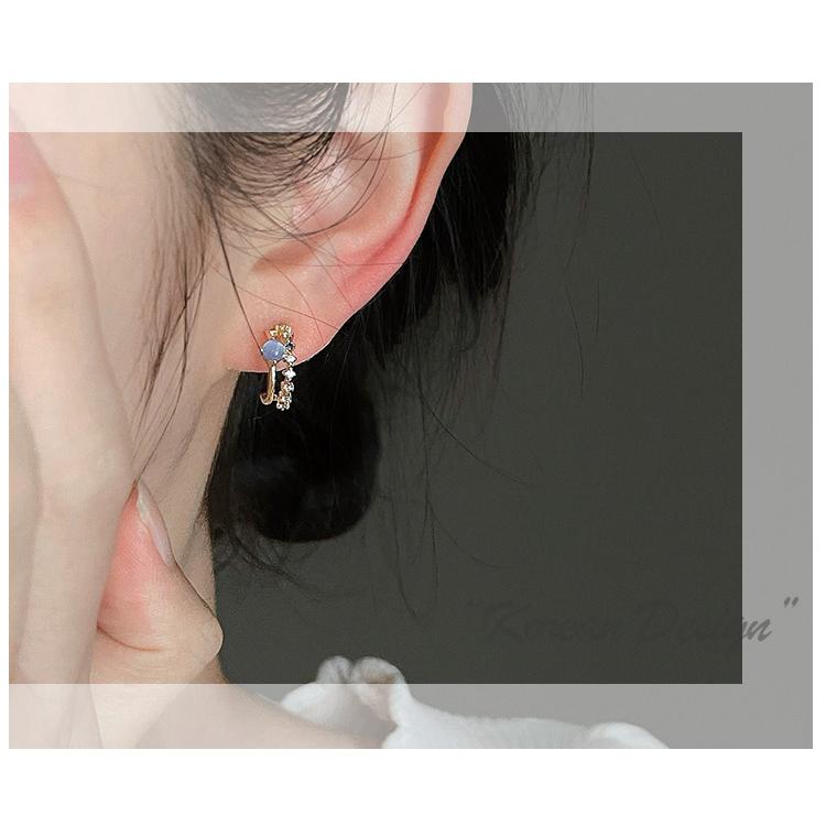 ピアス レディース 小さめ フープ スタッド C型 ムーンストーン 色 キャッツアイ ブルー キュービックジルコニア 14kコーティング ポイント消化 爆買 |  | 04