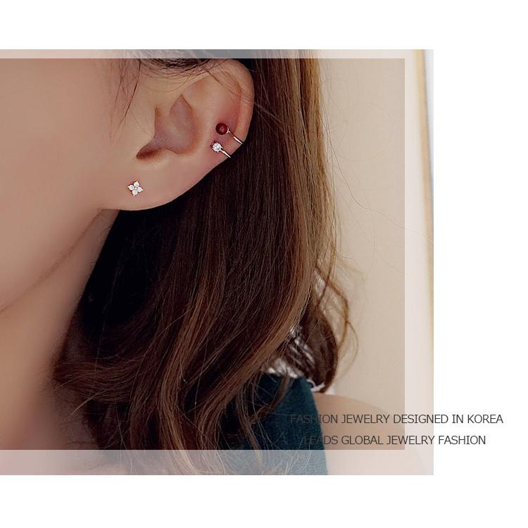 SWAROVSKI ピアス レディース 18金 仕上げ アレルギー対応 花 SWAROVSKI ピアス レディース 18金 仕上げ アレルギー対応 花