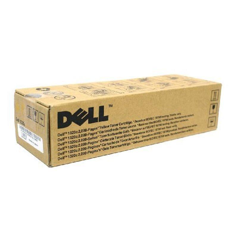 Genuine PN124 Dell 1320C Printer High Yield Yellow Toner Cartridge Com