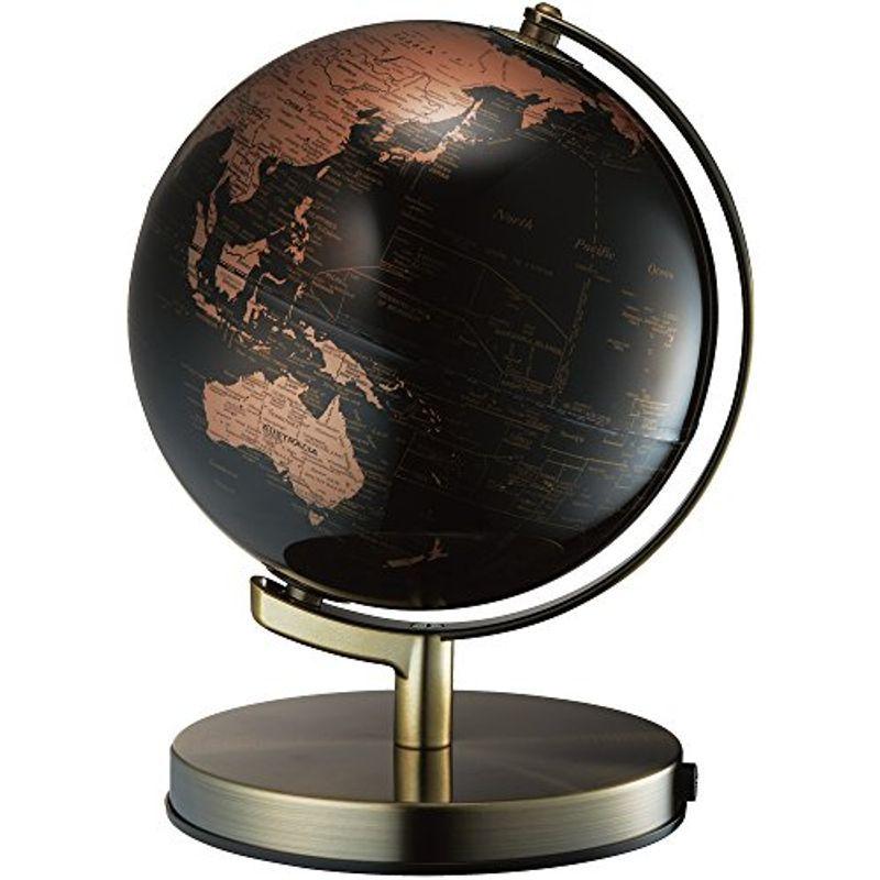 新作人気モデル 地球儀 ナカバヤシ ライティングアース LE-20-GL ゴールド 球径20cm 光る地球型オブジェ 地球儀