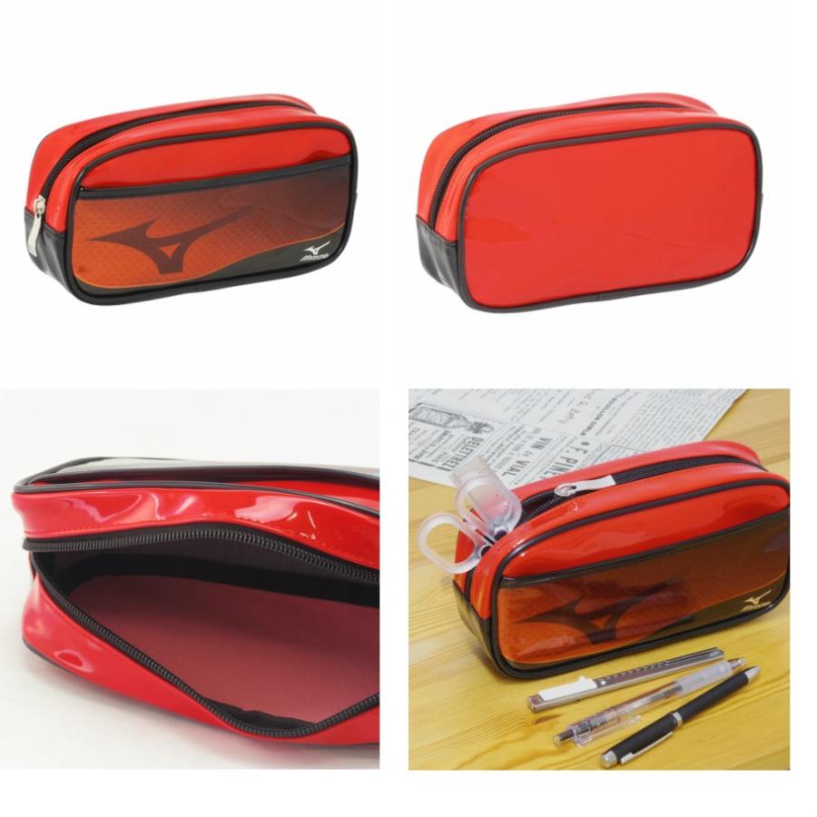 年度新入学文具 ミズノ 筆入れ ペンケース W0 H90 D50mm ふでばこ筆箱 男の子 男子 中学 小学 高学年 ブルー レッド かっこいい Mizunofudebako1 1 木原商店 通販 Yahoo ショッピング