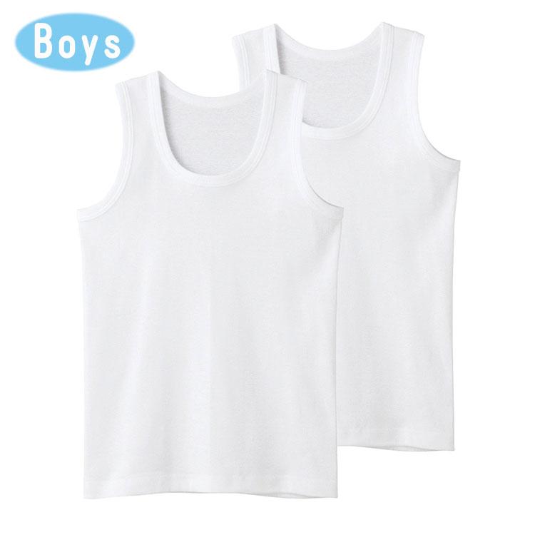 グンゼこども肌着 ２枚組 タンクトップ子供肌着 ランニング 綿100％ ランニング 男の子 女の子 100 110 120 130 140 150 160  肌着 キッズ BF67 AF45 爆買 | GUNZE | 01