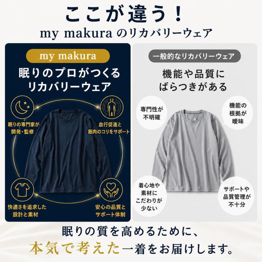 my makura（マイまくら） リカバリーウェア 父の日 メンズ ギフト 上下