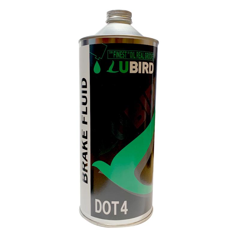 LUBIRD/ルバード　BRAKE FLUID/ブレーキフルード（DOT4） 【1L缶】｜ftk-oil-products