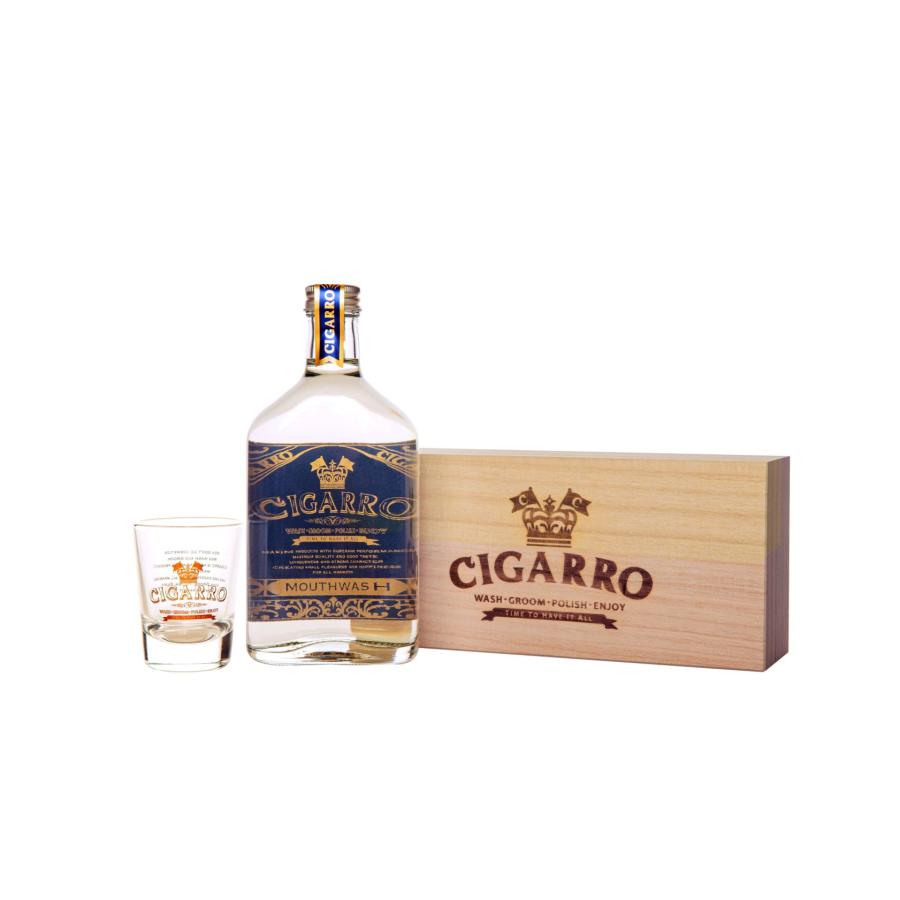 CIGARRO シガーロ マウスウォッシュ ショットグラス・木箱付 二子玉川 蔦屋家電 ヤフー店 - 通販 - Yahoo ショッピング