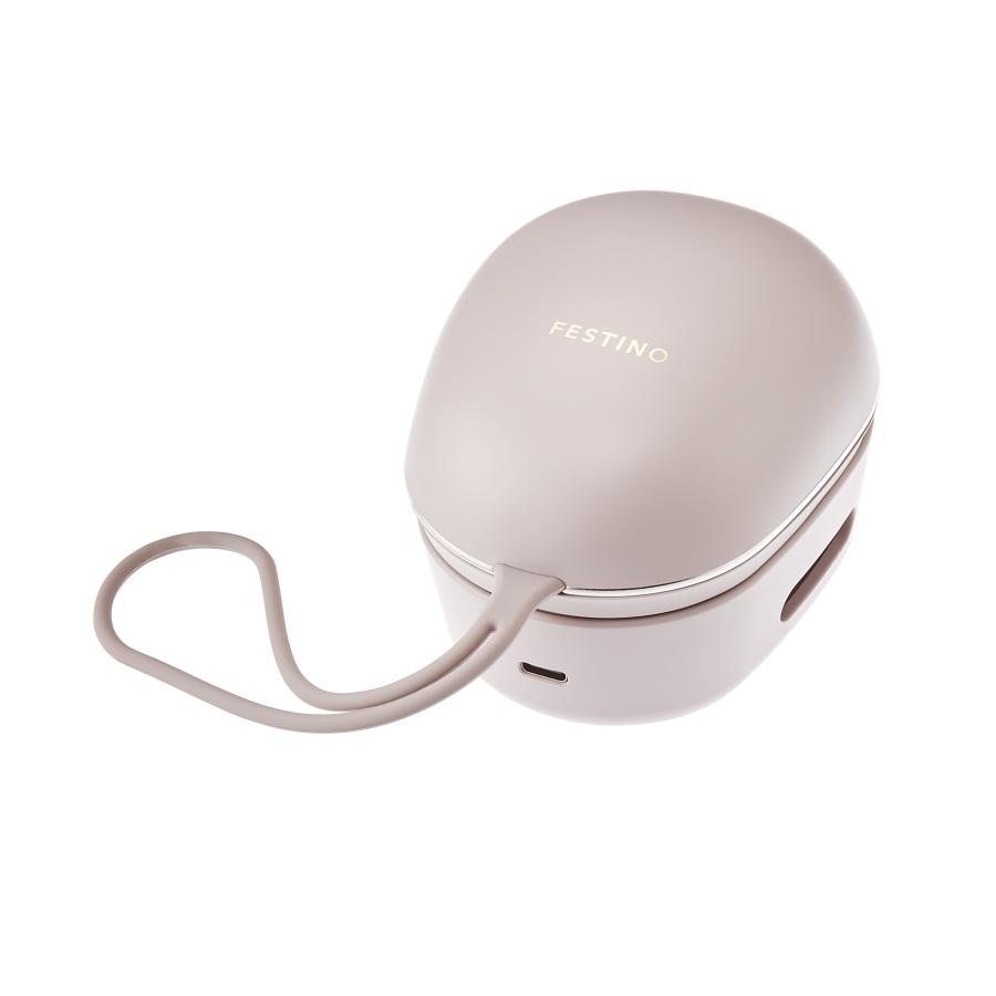 FESTINO フェスティノ EMS ヘッドスパ プレミア サンドベージュ FESTINO(フェスティノ) 充電式EMSヘッドスパ プレミア サンド