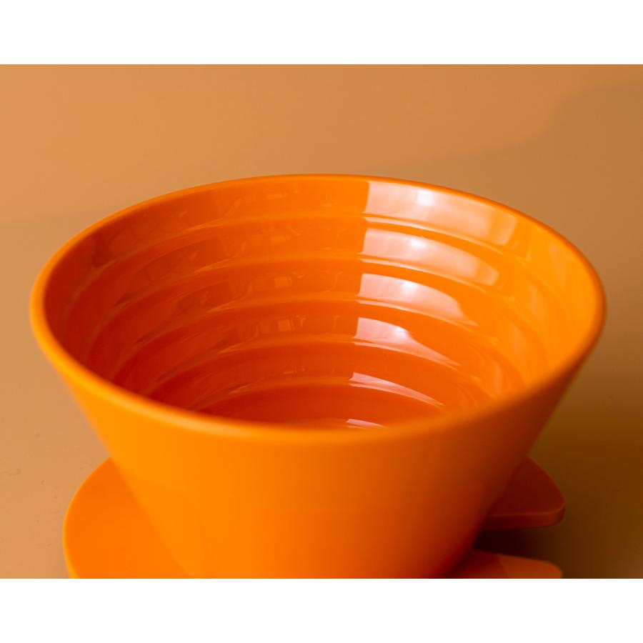April Plastic Brewer Ver.2 オレンジ （エイプリル プラスチック ブリュワー） コーヒードリッパーの画像